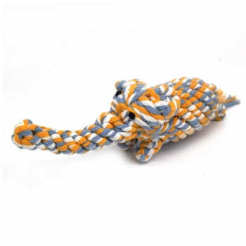 HN24-LC-009 dog rope toy- elephant