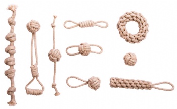 HN24-CNXF-010 cotton rope dog toys set