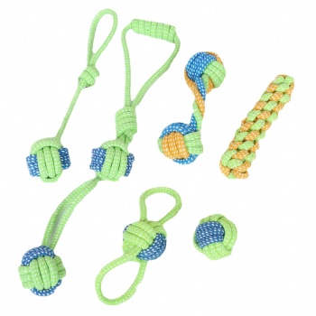 HN24-CNXF-022 cotton rope dog toys set