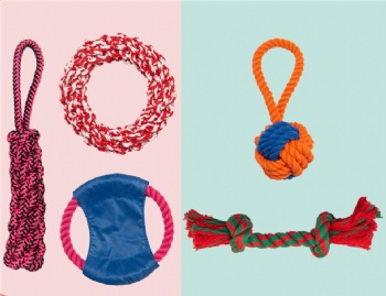 HN24-CNXF-034 cotton rope dog toys set